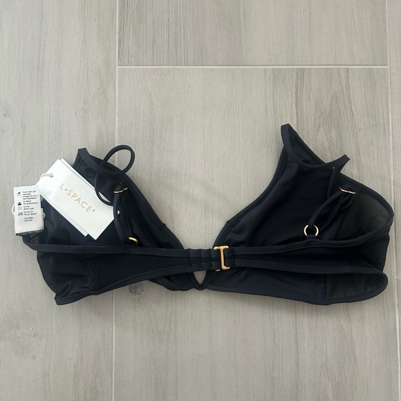 L*Space Macey Bralette Bikini Top with Mesh Size XS - Picture 6 of 7